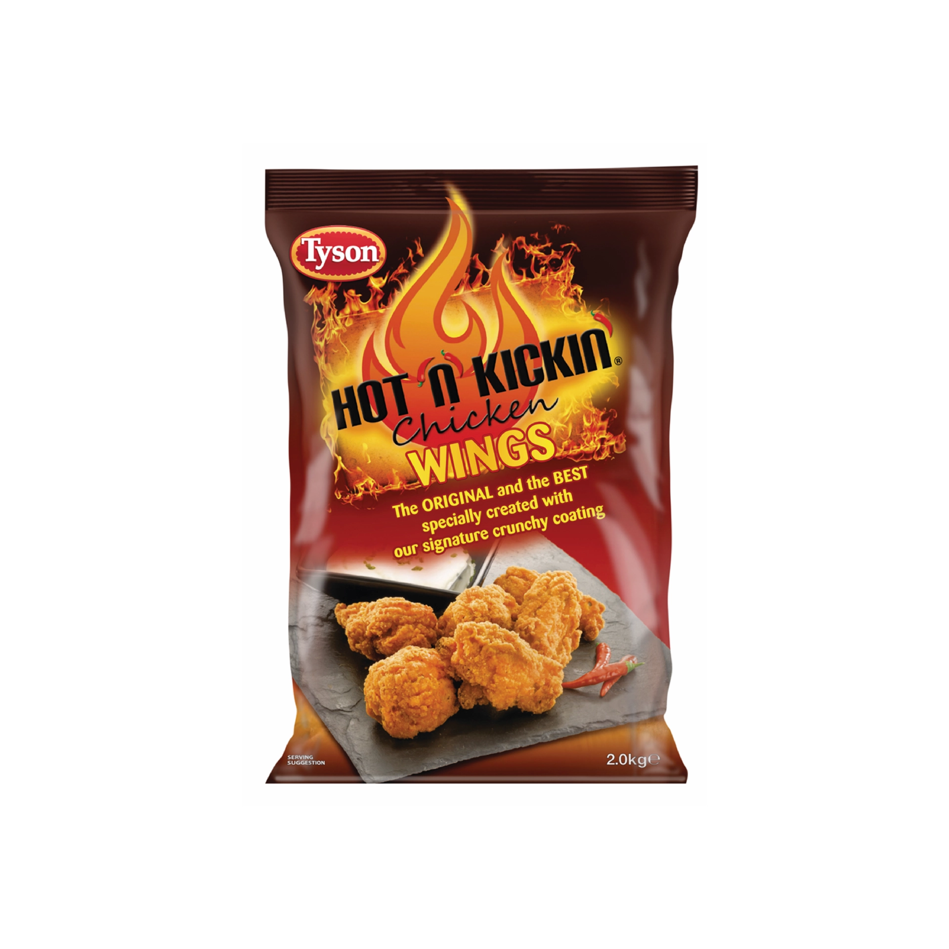 Tyson Hot N Kickin Halal wings 2kg