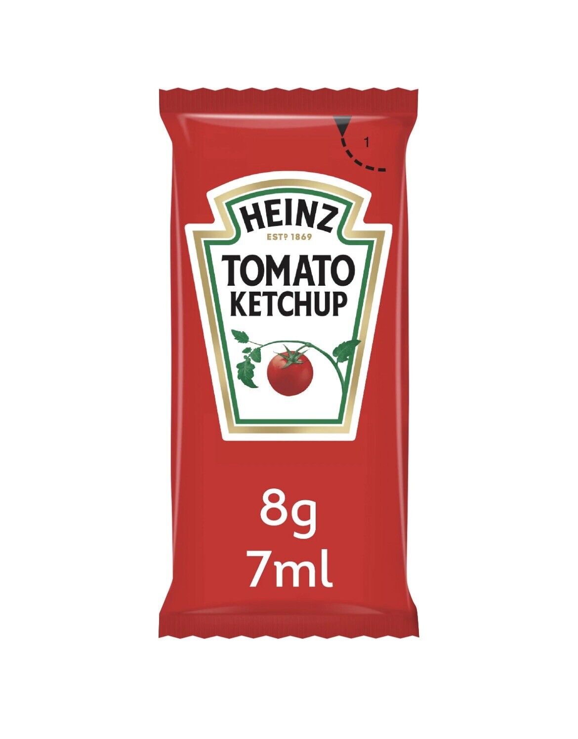 HEINZ KETCHUP SACHETS BOX OF 200 PCS OF 10ml EACH