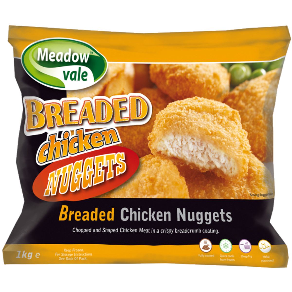 MEADOWVALE NUGGETS (6X1KG) (CASES)